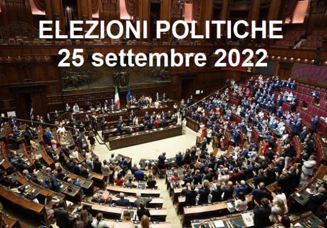 Elezioni politiche 25/09/2022 - Voto degli italiani all’estero