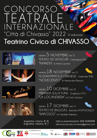 Concorso Teatrale Internazionale "Città di Chivasso" 2022