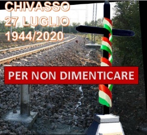 Commemorazione eccidio cinque Partigiani al Parco Mauriziano 1 agosto 2020