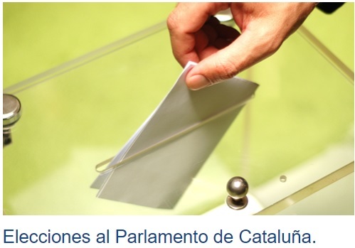 Cittadini spagnoli  elezioni per il rinnovo del Parlamento della Comunità Autonoma di Catalogna