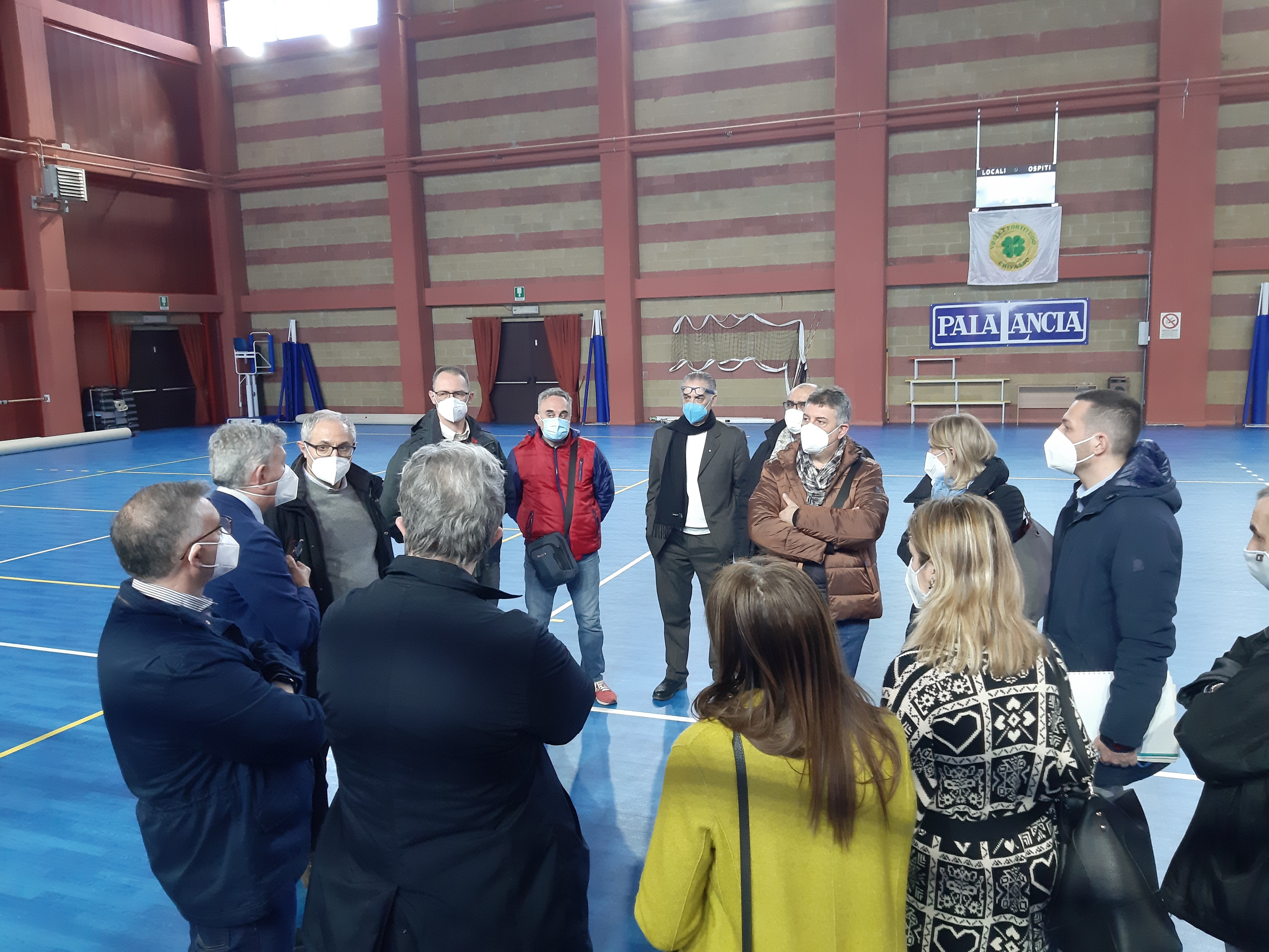 Covid 19 - Centro Vaccinazione al Palalancia